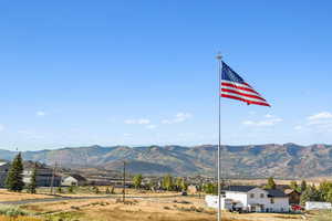 View of mountain background