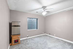 Bonus room in basement that could be used as extra bedroom