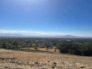 View of mountain background