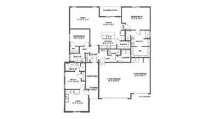 View of floor plan / room layout