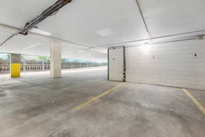 1 covered parking space