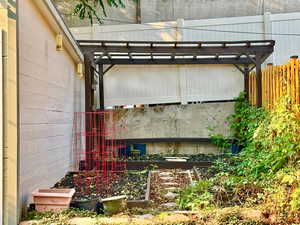 Pre-made Garden Area!