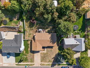 Aerial view of property's location