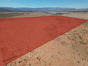 Water view featuring a mountainous background