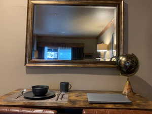 Detailed view of a textured wall