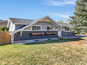 View of front of home with planter boxes