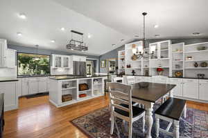 Design a bright kitchen with open shelves, tons of counter space, and that homey ‘let’s-cook-together’ vibe