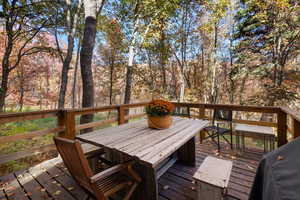 Notice the incredible open land behind and to the side of the property