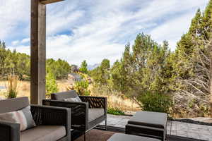 View of patio / terrace featuring outdoor lounge area