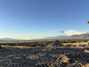 Views to the north west from the property