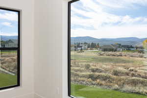 View of mountain background