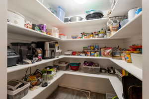 Huge walk in food pantry