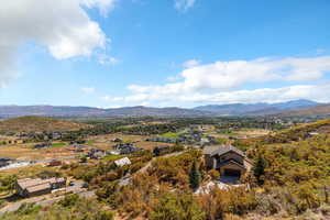 View of mountain backdrop