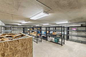 View of storage room