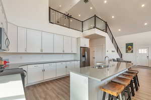 Modern kitchen with lots of counter space