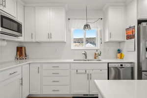 Additional living area above the garage