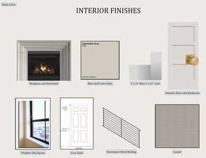 View of marketing collateral with multiple images