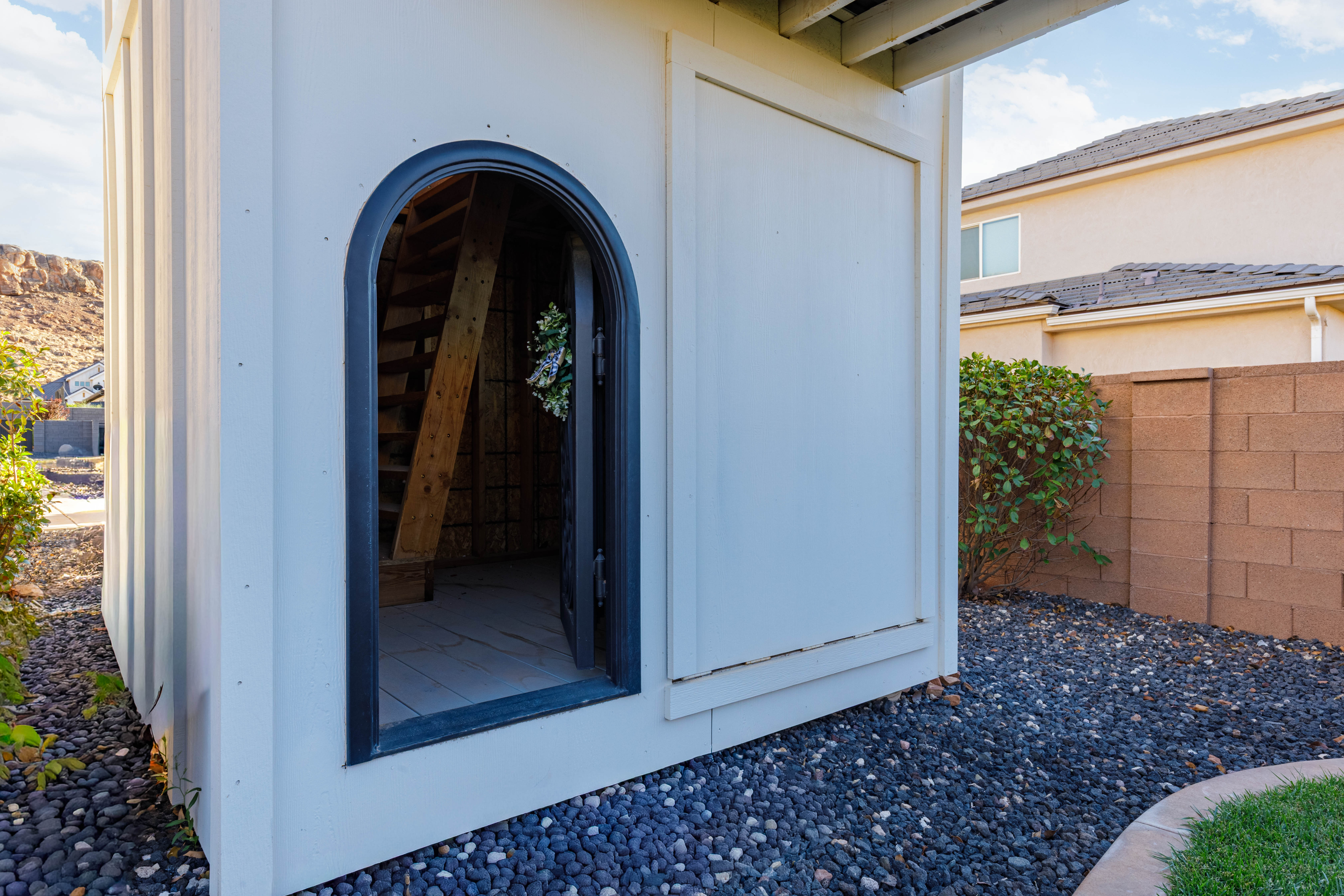 Welcome to your whimsical playhouse.