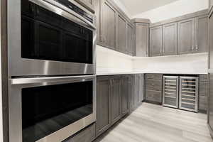 Stainless steel stove #2 and #3 in Butler Pantry.