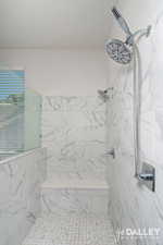 Full bath with a stall shower