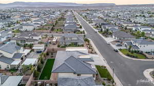 Bird's eye view of home