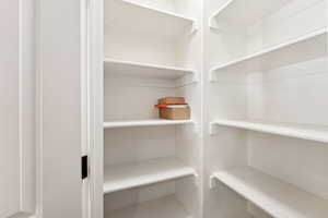 View of storage area