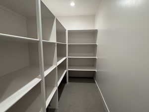 View of storage area