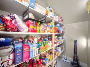 View of storage area