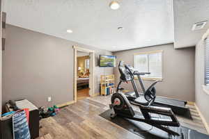 Open Exercise/Office/Crafts Area