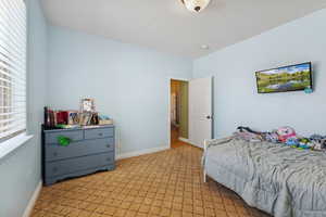 Bedroom 2 on Main Level. Shares a Full Bath