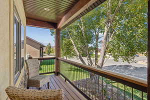 View off the front Porch