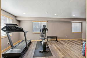 Open Exercise/Office/Crafts Area