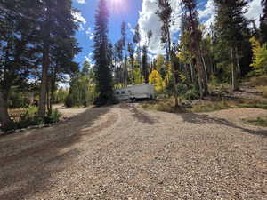 View of dirt / gravel road