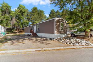 View of manufactured / mobile home