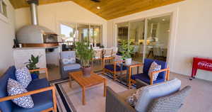 View of patio / terrace with outdoor lounge area