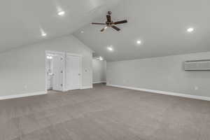 2nd floor bonus room/bedroom with attached full bath