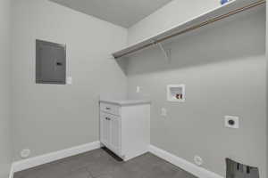 Spacious main floor laundry