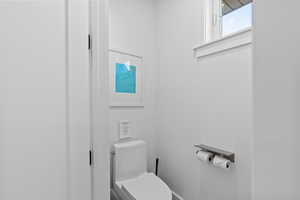 Bathroom with toilet