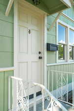 Entrance to property