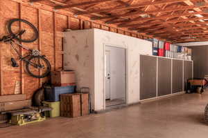 Garage access to downstairs (also has a separate entrance to outside)