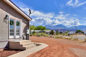 View of La Sal Mountains