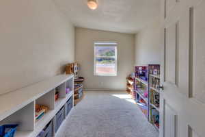Upstairs storage room/toy room/office