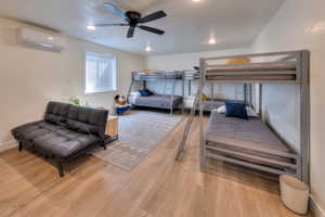 Downstairs bedroom #3 - THE BUNK ROOM! Sleeps 8 (5 twin beds, 1 full, 1 futon)