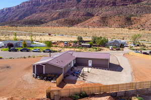 View of back of property