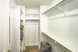 bedroom 3 walk in closet