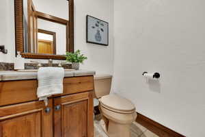 Main floor Half bathroom