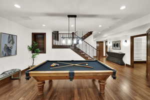 Billiard table included