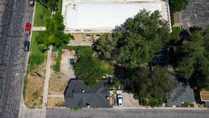 Aerial view of property's location