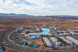 View of property location featuring a mountainous background