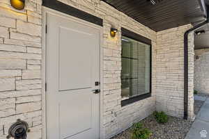 Entrance to property